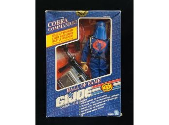 1991 Hasbro GI Joe Hall Of Fame Cobra Commander 12 Inch Figure
