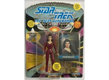 1993 Playmates Star Trek The Next Generation Counselor Deanna Troi  Action Figure