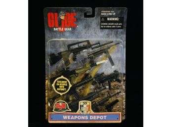 1999 Hasbro GI JOE Battle Gear Weapons Depot