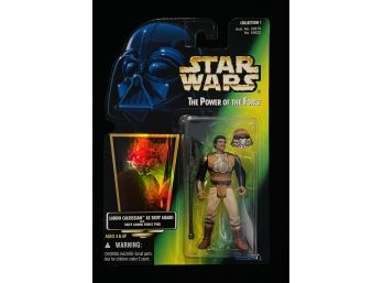 1996 Hasbro Kenner Star Wars Power Of The Force Lando Calrissian As Skiff Guard