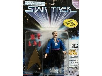 Vintage 1997 Playmates Star Trek Harry Mudd W/ Accessories Unopened