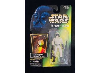 1996 Hasbro Kenner Star Wars Power Of The Force AT-ST Driver