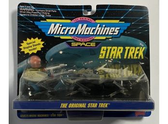 Vintage Star Trek The Next Generation Micro Machines Klingon Battlecruiser
