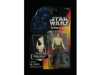 1995 Hasbro Kenner Star Wars Power Of The Force Han Solo In Carbonite Block