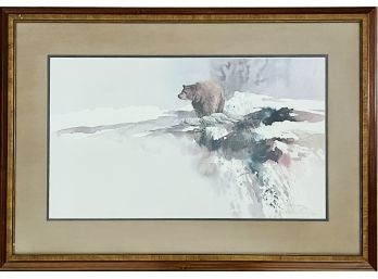 Signed & Numbered Morten E. Solberg Brown Bear Limited Edition Print