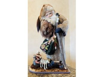 Collectors Wizard's Workbench Santa By Norma DeCamp