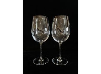 2 Glass Wine Globes