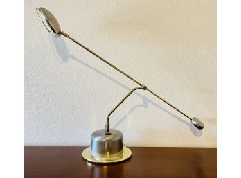 Modern Brushed Metal Arm Lamp