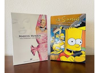 DVD Lot With Marilyn Monroe & Simpson's