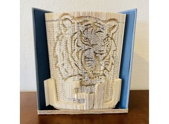 LSU Folded Book Art