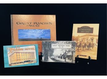 Coffee Table Book Great Ranches Off The West & Cheyenne History Books