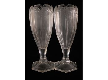 Long Skinny Crystal Glasses