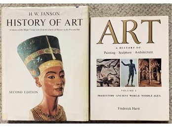 History Of Art Second Edition &  Art - A History Of Painting - Sculpture - Architecture Volume I Book Lot