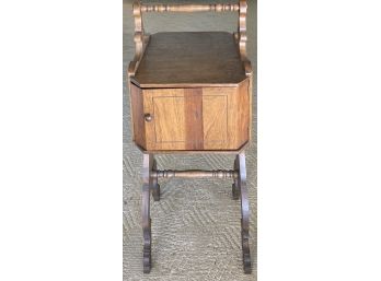 Vintage Wood End Table