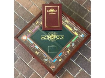 Vintage Monopoly The Collectors Edition W/ Wood Case