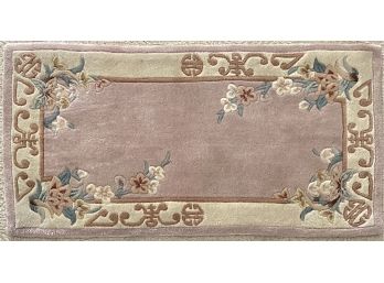 Wool Aubusson Area Rug In Traditional Chinese Style