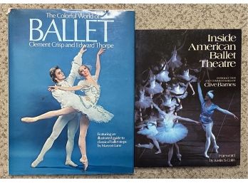 The Colorful World Of Ballet & Inside American Ballet Theatre Book Lot