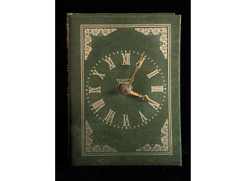 Vintage Book Clock  Timette