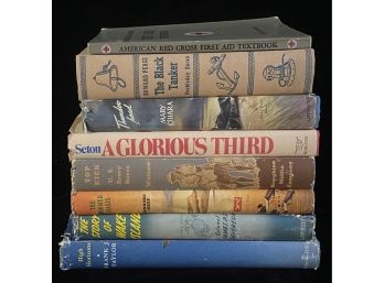 Lot Of Books Including A Glorious Third, The Doomed Oasis, The Story Of Wake Island, & More