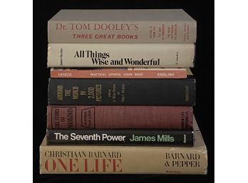 Book Lot Including All Things Wise And Wonderful, The Seventh Power, The History Of Mankind, & More