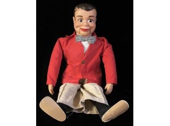 Vintage Ricky Little Ventriloquist Dummy W/ String On Back