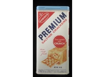 Vintage Saltine Cracker Container 1969