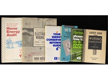 Energy Savings & Electric Wiring Guide Lot