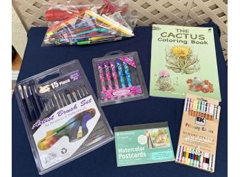 Lot Of Misc. Art And Office Supplies