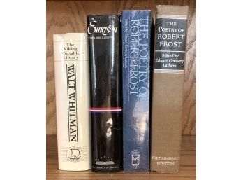 Lot Of 4 Poetry And Essay Books