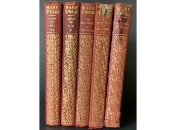 5 Mark Twain Books By Harpers Publishing