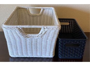 2 Storage Baskets