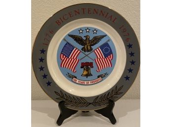 Bicentennial 1776-1976 Commemorative Plate