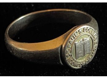 Small 10k Gold St Pauls College Concordia Missouri Ring