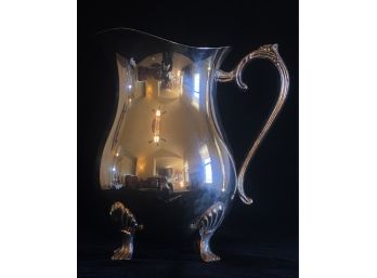 Leonard Silver Plated Footed Water Pitcher