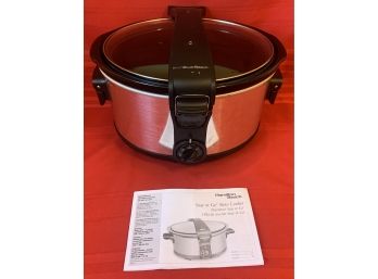 Hamilton Beach Stay Or Go Slow Cook W The Manual