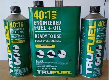 Group Of TruFuel 40:1  Mix Engineered Fuel  Oil