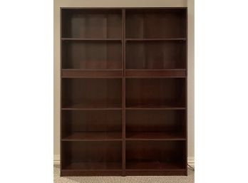 4 Wooden Stack-able Bookshelves