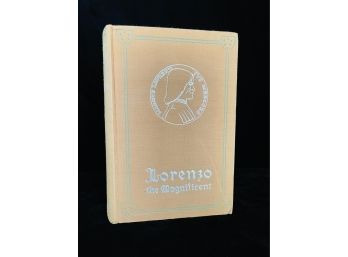 1929 Ed. 'Lorenzo The Magnificent', By David Loth-Good Condition