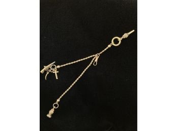 Antique Fob With Charms