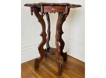 Antique Mahogany Eastlake Side Table
