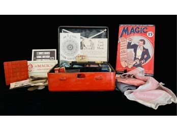 Fun Vintage Magic Tricks Kit With Original Box