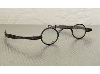 Antique Metal Rim Prescription Glasses