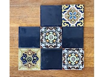 8 Vintage Mexican Tiles