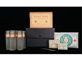 Antique Medical Kit In Original Case