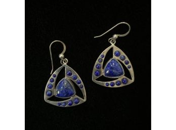 Lapis Lazuli Sterling Silver Earrings