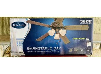 NIB Harbor Breeze Barnstaple Bay Ceiling Fan- Model 0593742