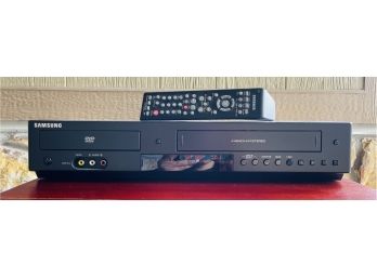 Samsung DVD & VHS Player With Remote-model DVD-V9800