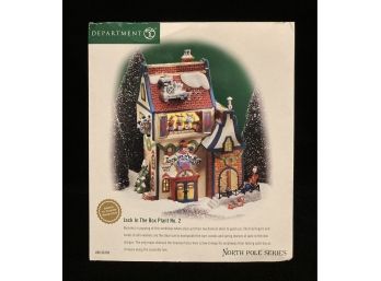 Department 56 The Heritage Village Collection North Pole Series 'Jack In The Box Plant No. 2'