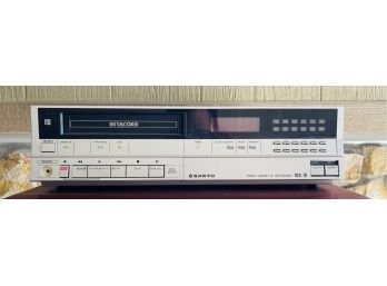 Sanyo VCR 4590 Video Cassette Recorder