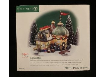 Department 56 The Heritage Village Collection North Pole Series Elf Land 'Cold Care Clinic'